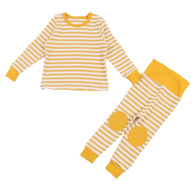 Boys' and Girls' Striped Home Suits Boys' and Girls' Striped Home Suits